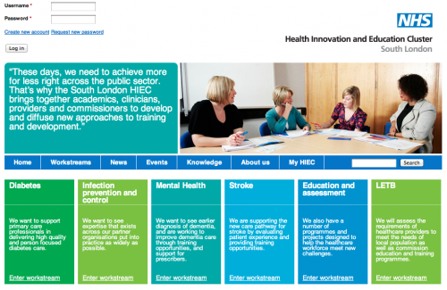 CiviCRM - South London Health Innovation and Education Cluster